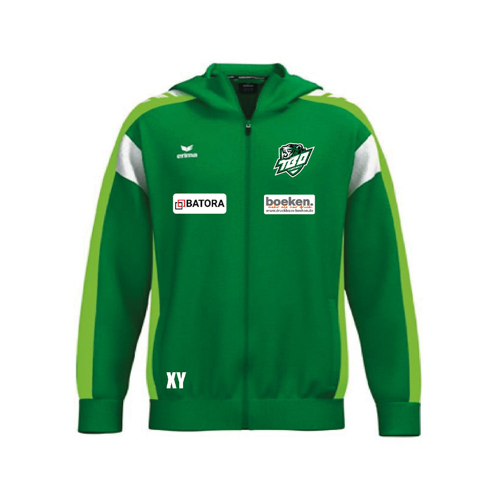 Trainingsjacke mit Kapuze