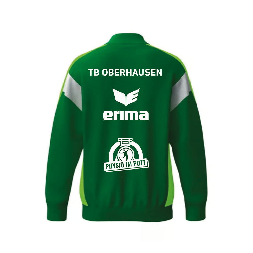 Trainingsjacke ohne Kapuze