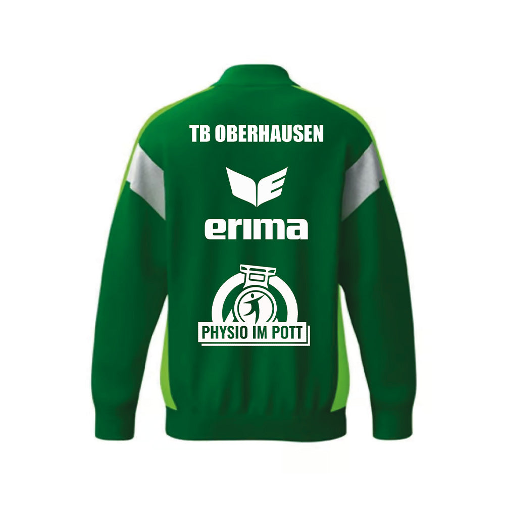 Trainingsjacke ohne Kapuze