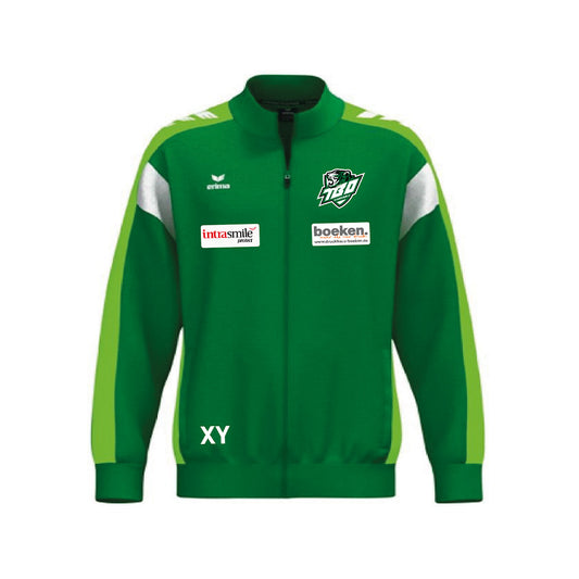 Trainingsjacke ohne Kapuze