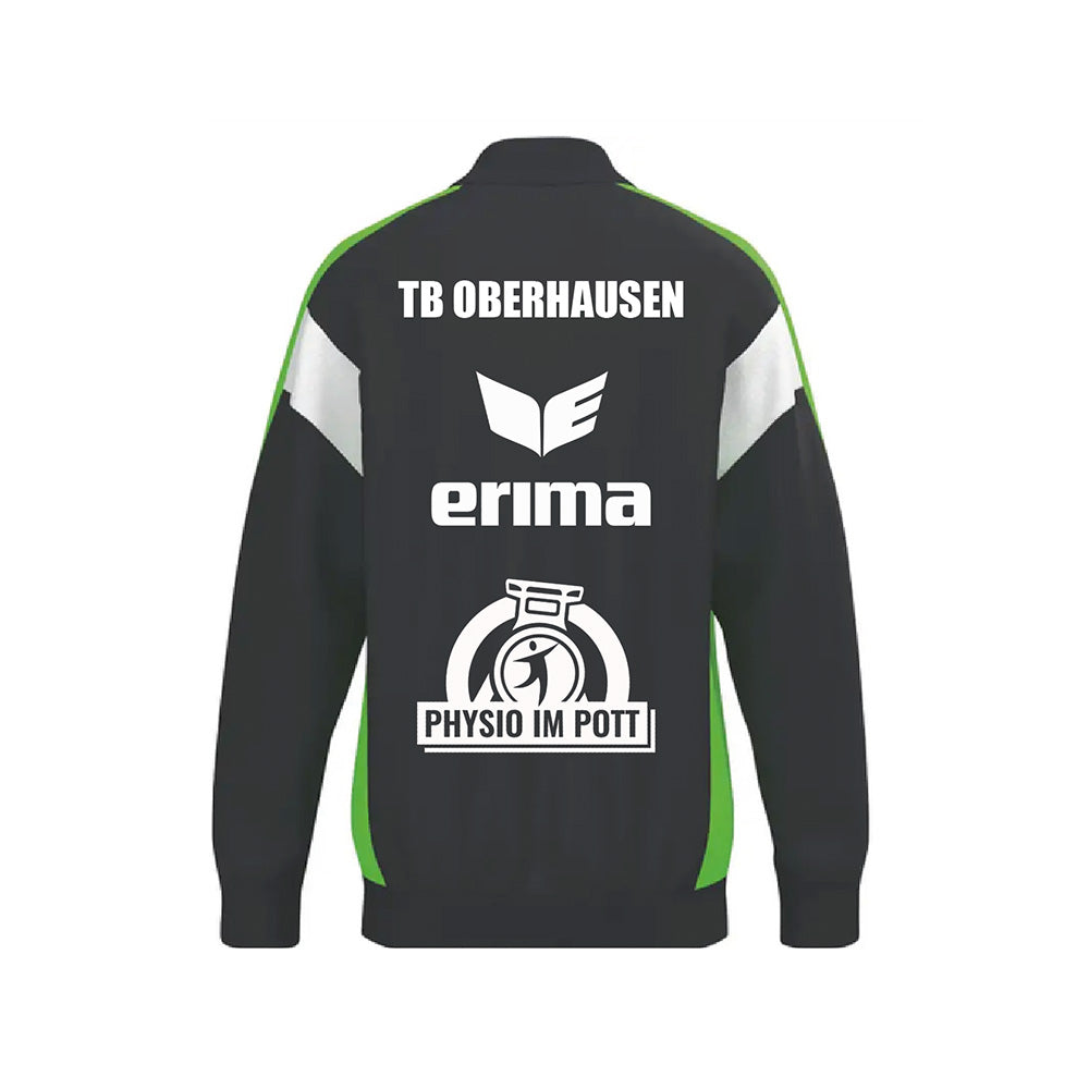 Trainingsjacke ohne Kapuze